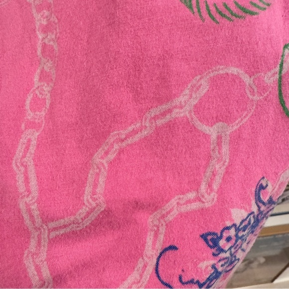 Y2K Christian Audigier Pink Graphic Long Sleeve Tee - size M - Picture 12 of 16